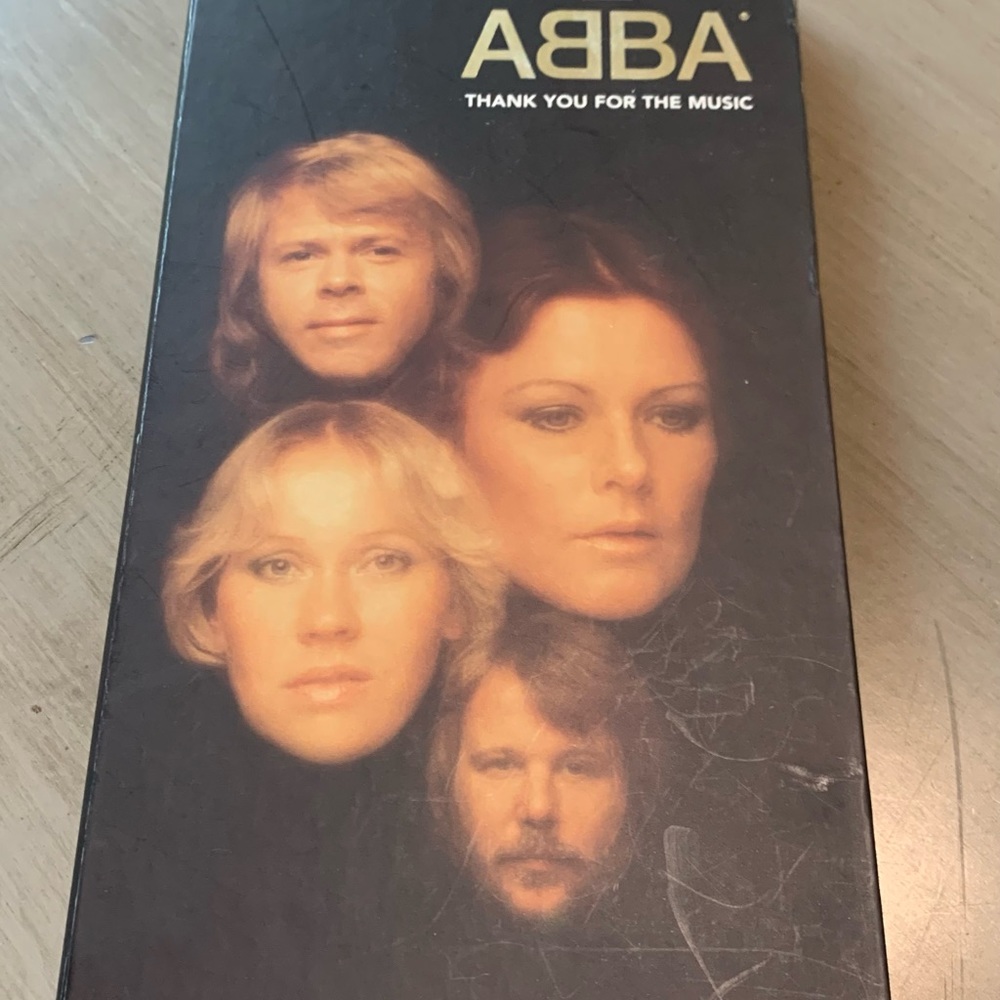 ABBA CD book thank you for the music